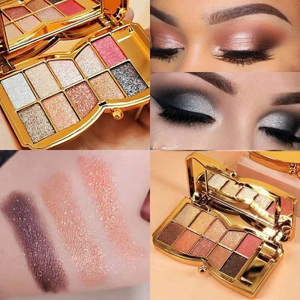 ✨LAST DAY HOT SALE 49% OFF - 10 Colors Sparkle Shimmer Eyeshadow Palette - Image 4