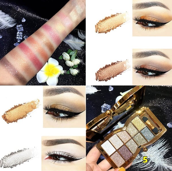 ✨LAST DAY HOT SALE 49% OFF - 10 Colors Sparkle Shimmer Eyeshadow Palette - Image 8