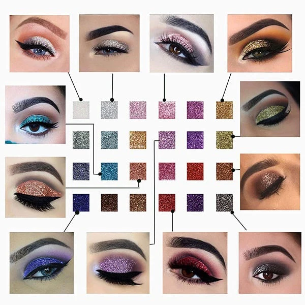 ✨LAST DAY HOT SALE 49% OFF - 10 Colors Sparkle Shimmer Eyeshadow Palette - Image 9