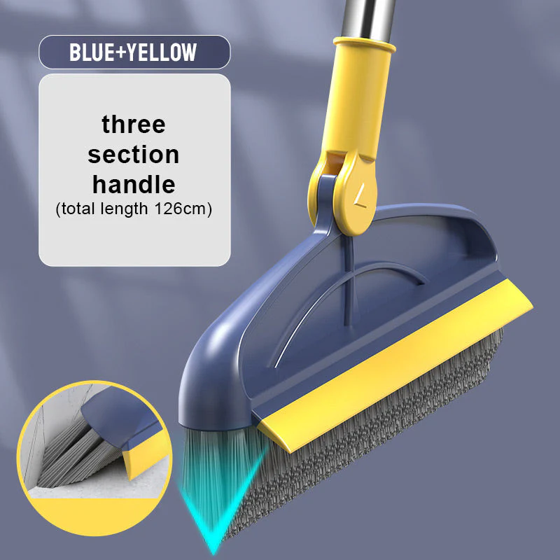 🎁Clearance Sale 49% OFF💥2-in-1 180° Rotating Stiff Bristle Floor Brush with Long Handle - Image 12