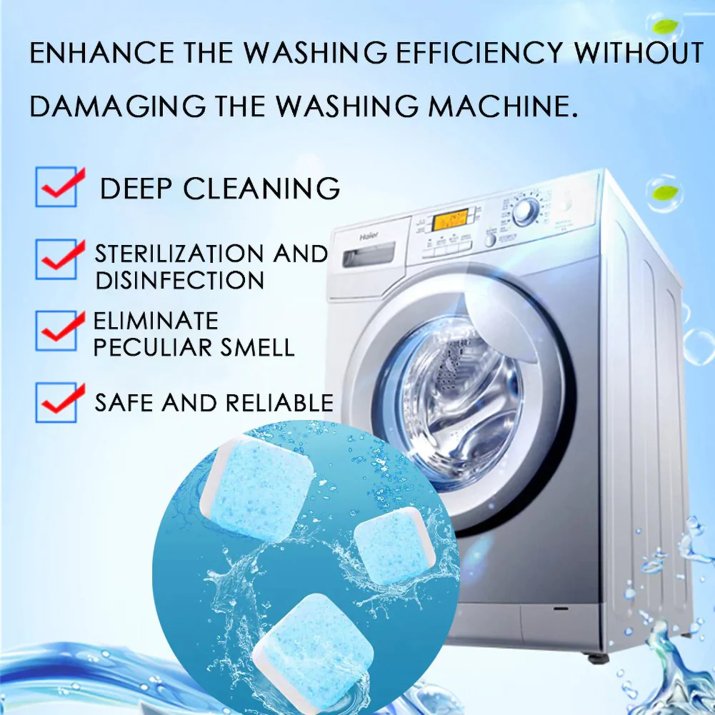 🔥 Buy 12 Get 12 FREE 🔥Washing Machine Deep Cleaner Tablets - Image 8