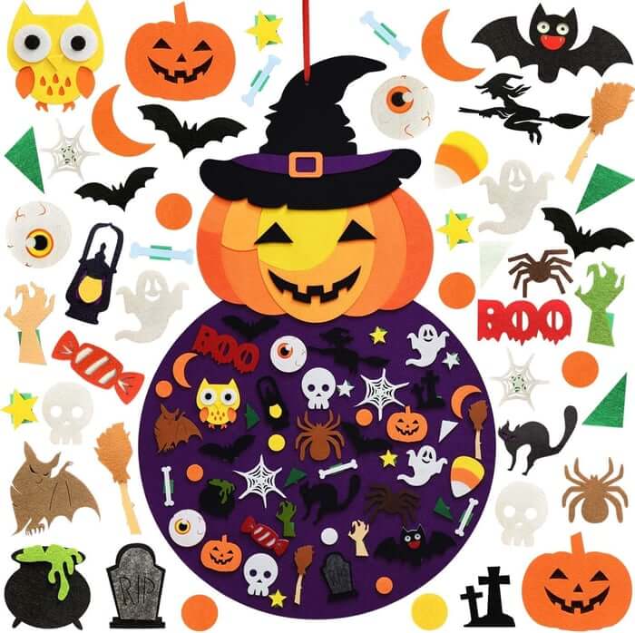 💥Last Day Promotion🎁 DIY Halloween Pumpkin Witch - Image 11