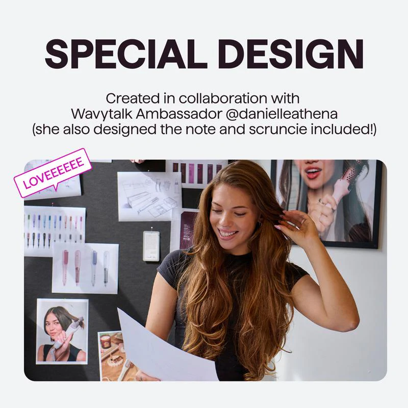 🎅CHRISTMAS SALE 50% OFF!!🎁💕Steamline Pro Steam Hair Straightener Brush Hair Straightening Comb - Image 5