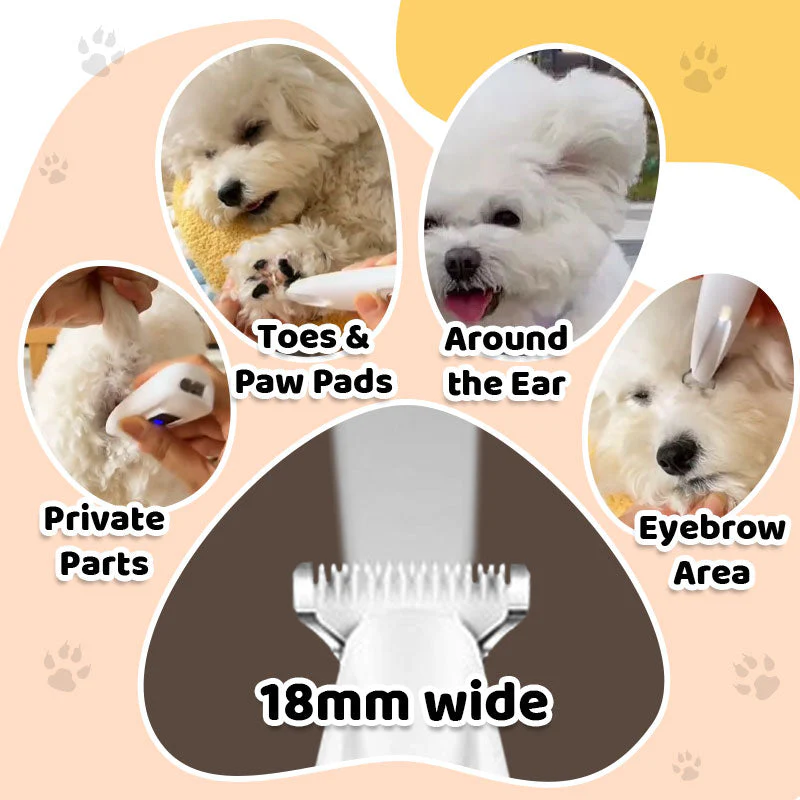 🔥HOT SALE 49% OFF🔥Waterproof Rechargeable Pet Shaver with LED Light (Common to cats and dogs) - Image 5
