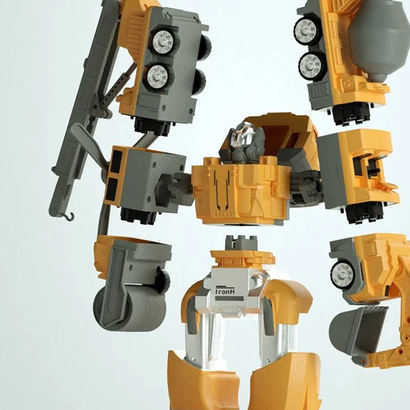 🔥HOT SALE 49% OFF🔥Magnetic Transform Engineering Car Assembled Toys - Image 10