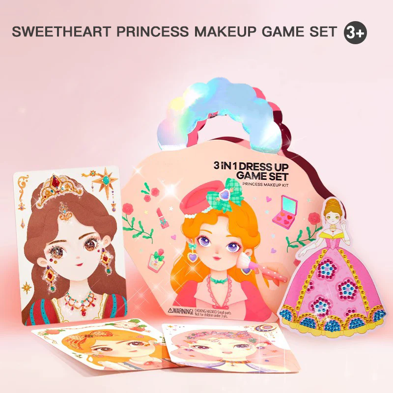 🔥Hot Sale 49% OFF💅Upgraded Girls' Fav.💝Fantasy 3 In 1 Make Up Game Set🎁Buy 2 Save ￡5&Free Shipping - Image 3
