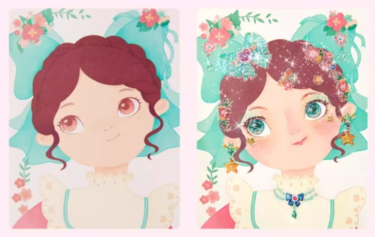 🔥Hot Sale 49% OFF💅Upgraded Girls' Fav.💝Fantasy 3 In 1 Make Up Game Set🎁Buy 2 Save ￡5&Free Shipping - Image 8