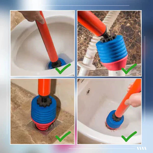 🔥2024 Special Sale 49% OFF🔥 Household High-pressure Manual Toilet Drain Pipe Unblocker - Image 11