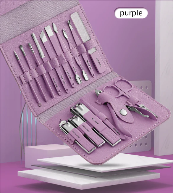 🔥HOT SALE 49% OFF✨Good-looking foldable stainless steel nail clipper set - Image 7