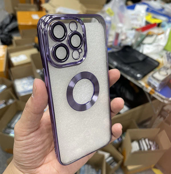 Nieuwe Versie 2.0 Transparant Gegalvaniseerd Telefoongeval met Camerabeschermer - Image 8