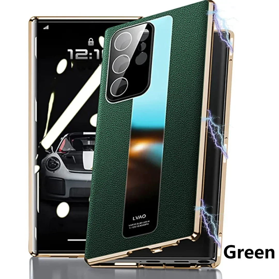 Samsung S22 Series Glass Goggles Magnetic All inclusive Fall Proof Mobile Phone Case - Image 3