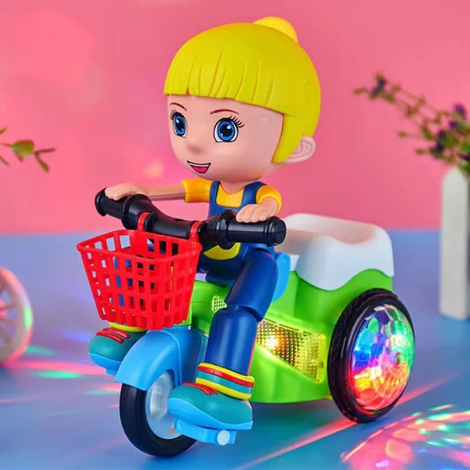 ⏰Last day 49% OFF🔥Stunt Tricycle for Kids: Music, Lights, 360° Rotation - Image 10