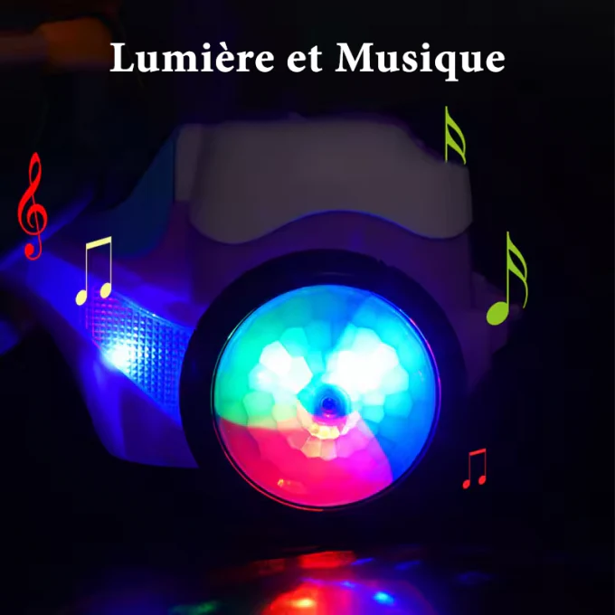 ⏰Last day 49% OFF🔥Stunt Tricycle for Kids: Music, Lights, 360° Rotation - Image 3