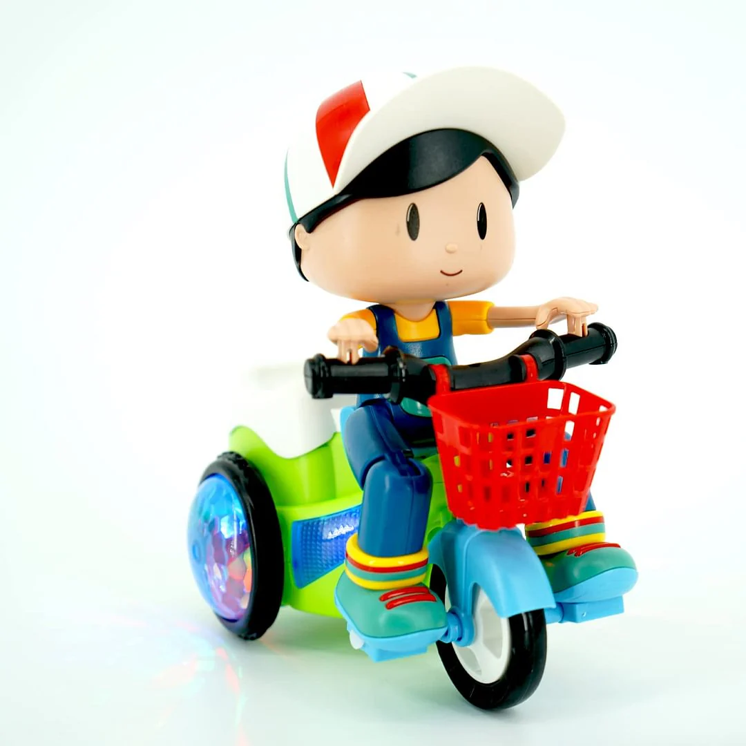 ⏰Last day 49% OFF🔥Stunt Tricycle for Kids: Music, Lights, 360° Rotation - Image 8