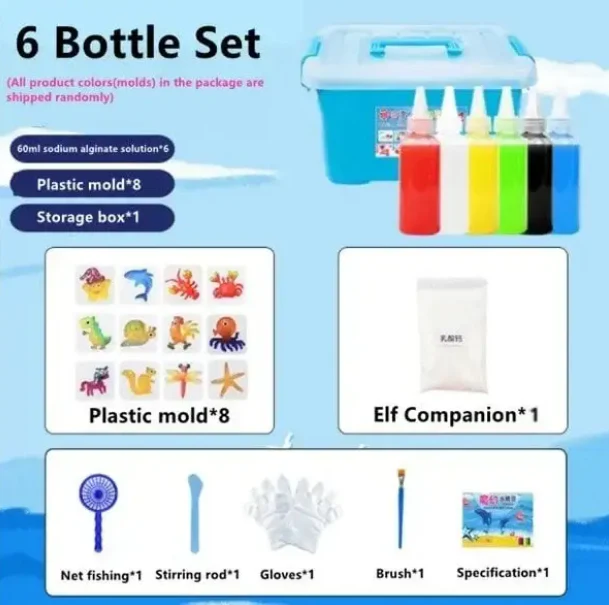 🎅Christmas promotion 49% OFF🎄Magic Water ELF, Children Handmade Aqua Gel Sensory Toy Set🐟 - Image 17