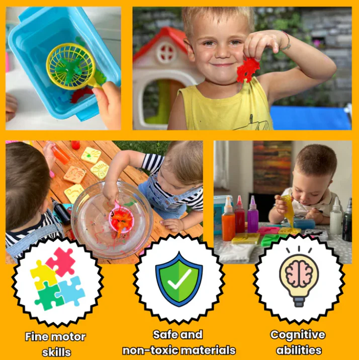 🎅Christmas promotion 49% OFF🎄Magic Water ELF, Children Handmade Aqua Gel Sensory Toy Set🐟 - Image 5